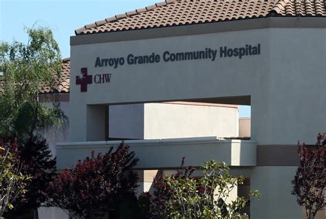 Arroyo grande hospital. The sculpture erected in the parking lot of the Matthew Will Memorial Medical Center in Arroyo Grande depicts a youthful-looking figure rejoicing, with broken chains dangling from its arm and leg. 