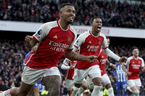 Arsenal’s slew of late winners highlights resilience and boosts belief in Premier League title bid