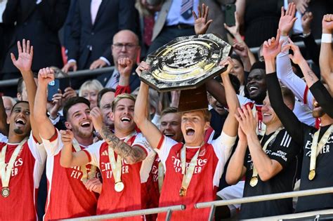 Arsenal beats Man City in penalty shootout to win Community Shield after stoppage-time equalizer