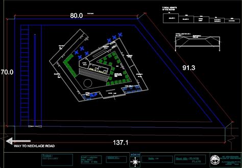 Art Gallery DWG Block for AutoCAD • Designs CAD