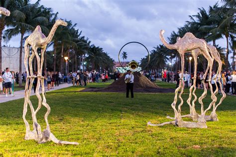 Art basel miami beach. Dec 9, 2023 · Monday, December 4 – Sunday, December 10, 2023. Art Week Miami Beach 2023 will offer internationally renowned programming and exhibitions including two new temporary public art installations on Española Way and along 41 Street in addition to the latest No Vacancy exhibit. 