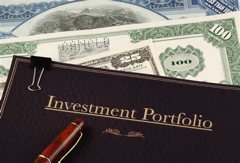 A portfolio is a person’s or an institution’s collection of investment