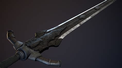 ArtStation - Artorias Greatsword Fanart