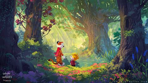 ArtStation - Calvin and Hobbes: The Movie