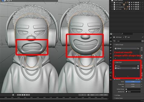 ArtStation 3D NFT Stylized Character Base Template in Blender 3D