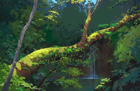 ArtStation Forest + Tutorial How To Draw a Tree Tutorial/ Custom