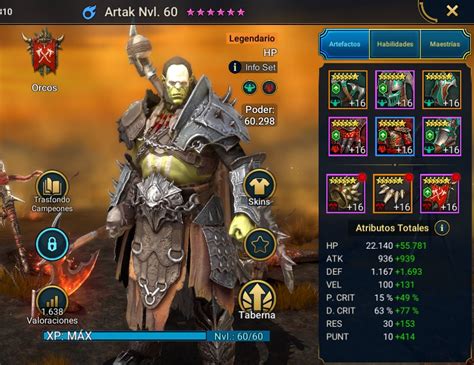 Artak build raid shadow legends. Updated on May 1, 2024 by Ayumilove. Raid Shadow Legends Arena Offense Champion Tier List displays the champions based on their ability to create a powerful offense team! The champions here are categorized by ranking (S, A, B, C, F) based on their abilities followed by their Rarity (Legendary, Epic, Rare, Uncommon, … 