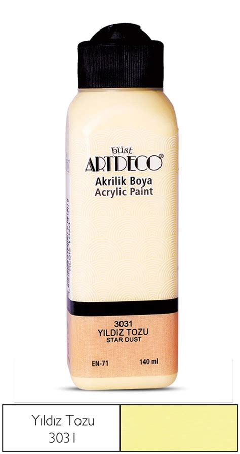 Artdeco Akrilik Boya 140ml Yıldız Tozu 3031 Kampüs Kitap .
