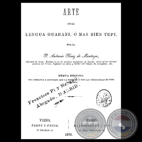 Arte de la lengua guarani, o  mas bien tupi. - Spinozaaposs ethics an edinburgh philosophical guide 1st edition.