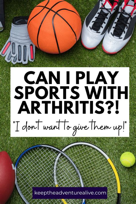 Arthritis and sports. Things To Know About Arthritis and sports. 