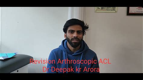 Arthroscopic Revision ACL Reconstruction done by Dr Deepak