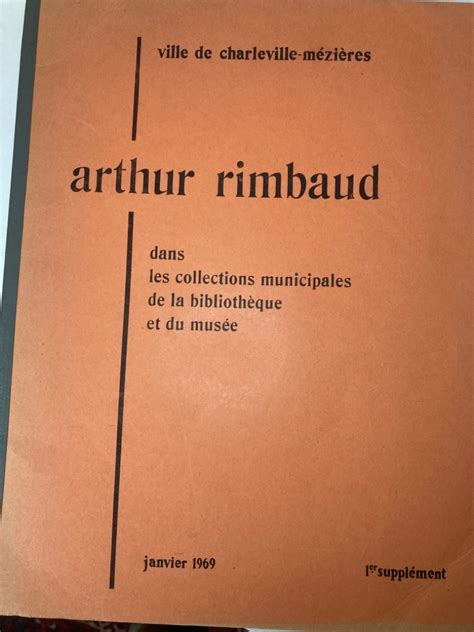 Arthur rimbaud dans les collections municipales de la bibliothèque et du musée. - Hot wheels treasure hunt price guide 2016 edition 1995 2015.