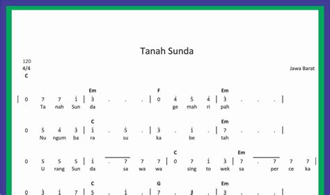 Arti Lagu Tanah Sunda - SEKITAR MUSIK