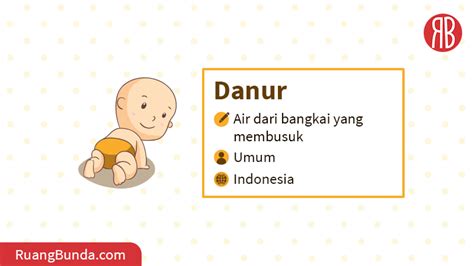 Arti Nama Danur & Kombinasi Rangkaian Nama - RuangBunda