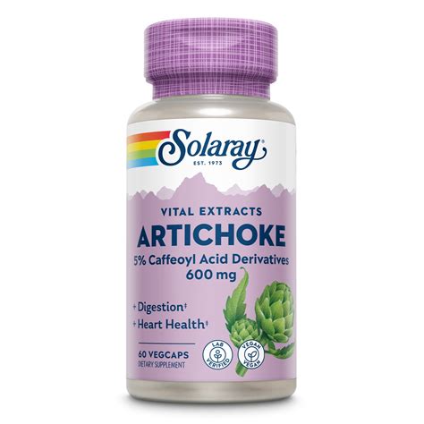 Artichoke Leaf Extract 600mg – Solaray