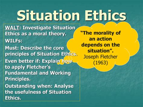 Article: Critique of Situation Ethics – Bob Wadholm