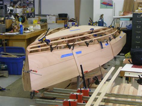 Article - Radius chine plywood boat building