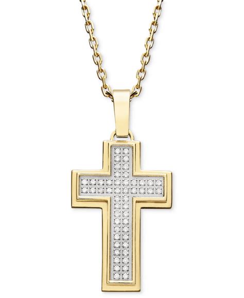 2024 Article Title: The Stylish and Sophisticated Diamond Cross Pendant for Men-marketplaceplus.shop