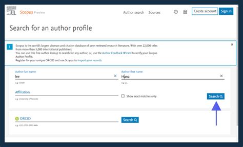 Article author search