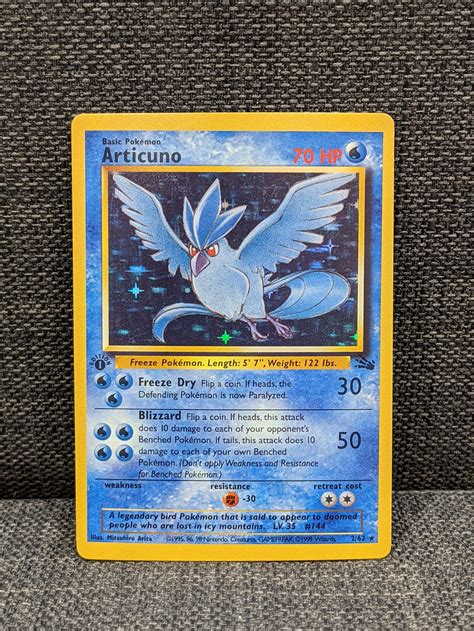 Articuno fossil holo. Things To Know About Articuno fossil holo. 