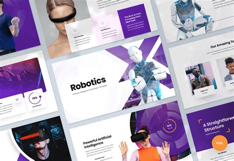 Artificial Intelligence Google Slides Presentation Template Graphue
