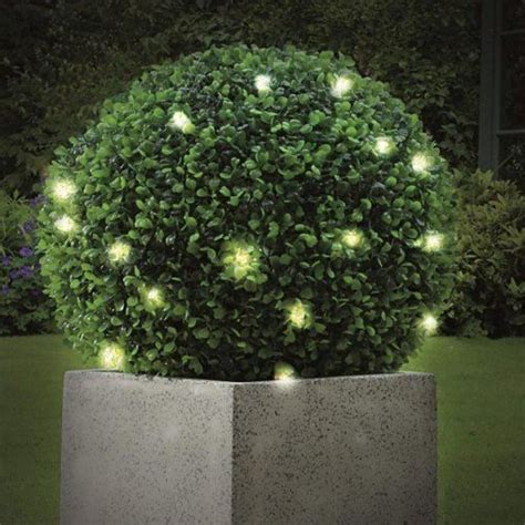 Artificial Topiary Balls Artificial hanging balls with lights or in pots