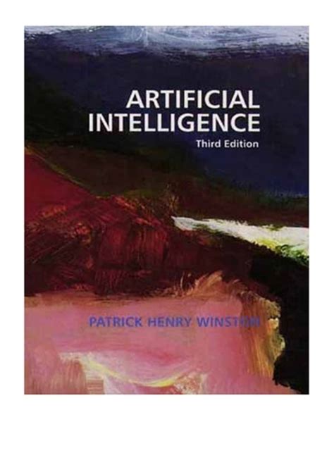 Artificial intelligence 3rd edition paperback 1992 3 ed winston. - Momenti di vita nobiliare nel tardo medievo.