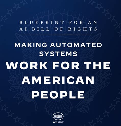 4 oct. 2022 ... White House Unveils Artificial Intelligence 'Bill of Rights' ... The Biden administration has unveiled a set of far-reaching goals aimed at .... 