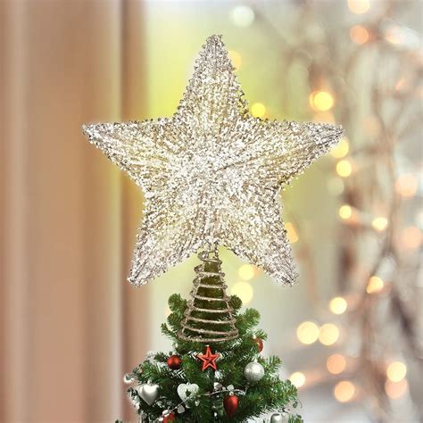 Artificial tree topper.  Tree topper Christmas tree decorations at Argos. com: ba...