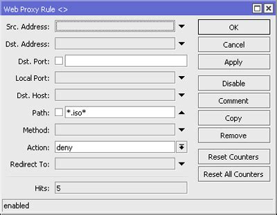 Artikel citra.  Jika blocking URL didefinisikan pada parameter dst-host, pemblo...