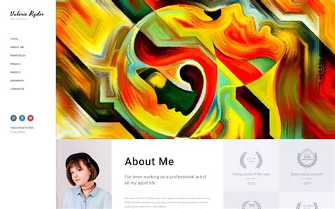 Artist Portfolio Responsive HTML5 Template