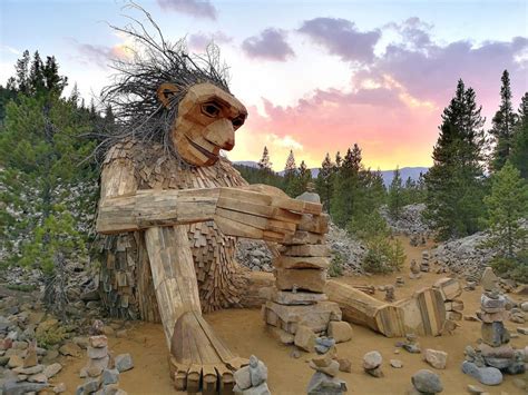 Artist Thomas Dambo, creator of Isak Heartstone, will build a new troll sculpture in Teller County