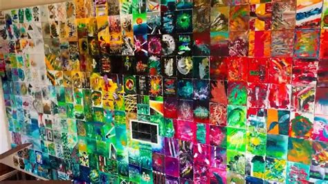 Artist creates 365 paintings in a year while grieving brother's fentanyl-related overdose
