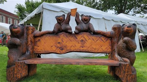 Arts, crafts, and happy bears at Folklife Center anniversary fest
