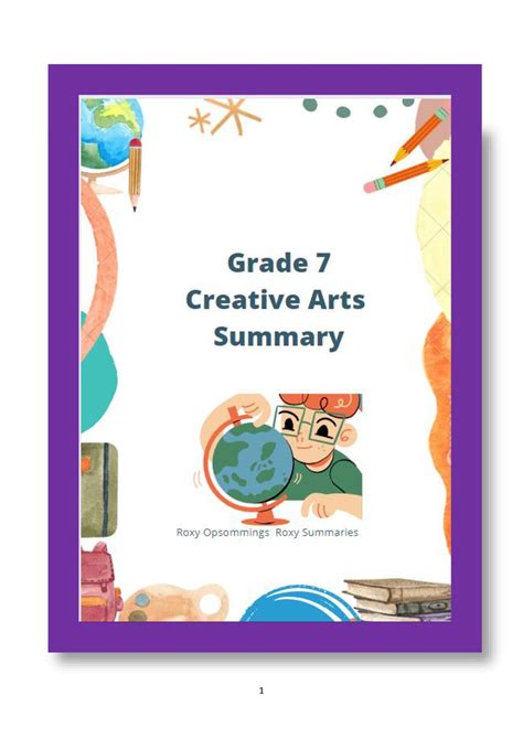 Arts Document One