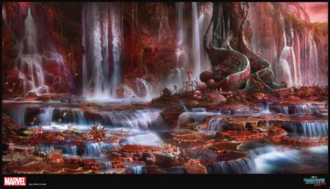 Artstation Guardians Of The Galaxy 2 Ego Planet Concept Art Sebastian Meyer