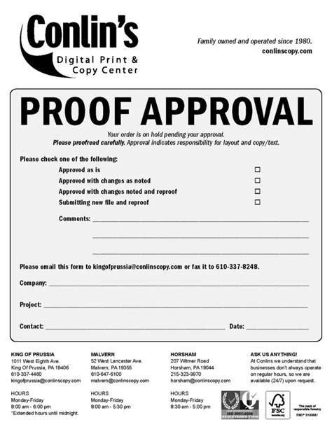 Artwork Approval Form Things Artwork Paradise