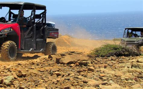 Aruba atv tours. Similar experiences. BEST SELLER. Aruba UTV Tour with Natural Cave Pool and Cliff Jumping. 1,732. 4WD Tours. from. $121.80. per adult (price varies by group size) Aruba's Wild Side - UTV Tour Exploring the Northern Treasure. 