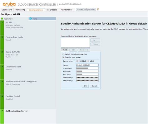 Aruba controller web interface not working.  Also tried "process restart...