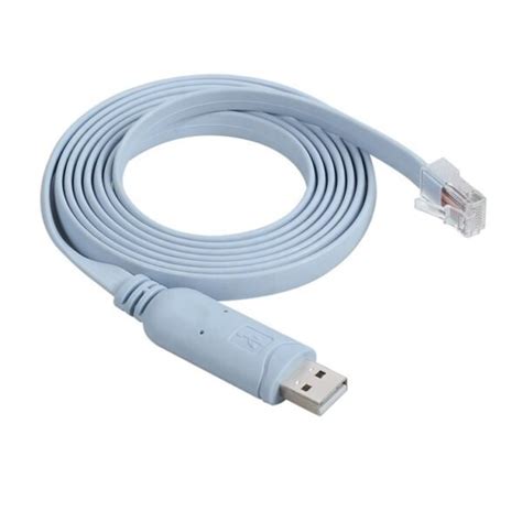 Aruba switch console cable. 8m Console Cable, USB to RJ45 Console Cable with FTDI Chip Compatib...