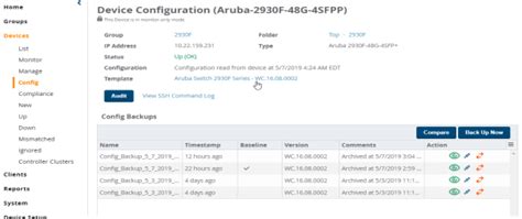 Aruba switch lag configuration cli.  If the changes are not saved, they will ...