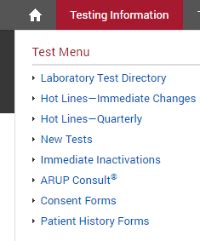 Arup lab test menu. Things To Know About Arup lab test menu. 