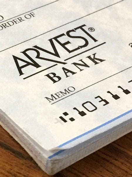 Routing Number for Arvest Bank in Oklahoma A routing number is a 9 digit code for identifying a financial institute for the purpose of routing of checks (cheques), fund transfers, direct deposits, e-payments, online payments, etc. to the correct bank branch.