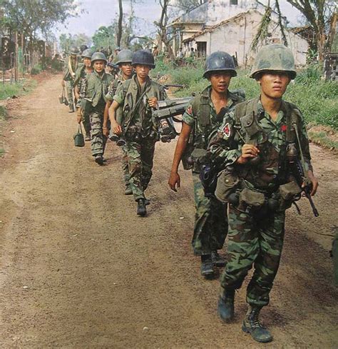 the average soldier” (40). ARVN soldiers, lacking in morale and political training, either deserted or stayed in the ranks and “created a subculture that focused the war’s meaning on family survival” (110). Brigham points out stereotypes about the ARVN and the RVN, yet he offers little to contradict them, instead merely reinforcing long .... 