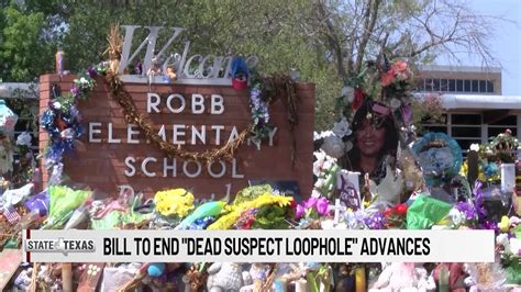 As Uvalde anniversary nears, 'dead suspect loophole' closer to an end