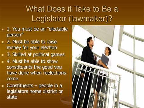 As a skilled legislator