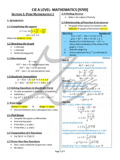 As level maths notes pdf.  Notes and examples e.  This document provide...