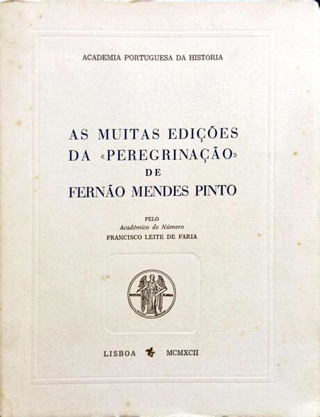 As muitas edicoes da peregrinacao de fernao mendes pinto\. - Preparation manual for the port authority officer.