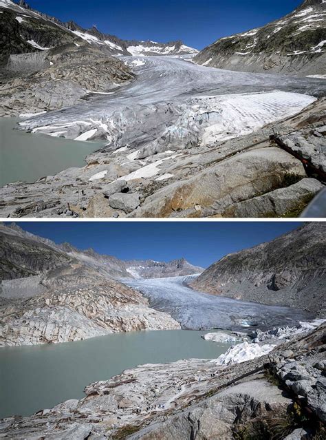 As thaw accelerates, Swiss glaciers have lost 10% of their volume in the past 2 years, experts say