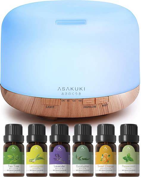 Asakuki diffuser two beeps.  This essential oil diffuser has strong and wea...